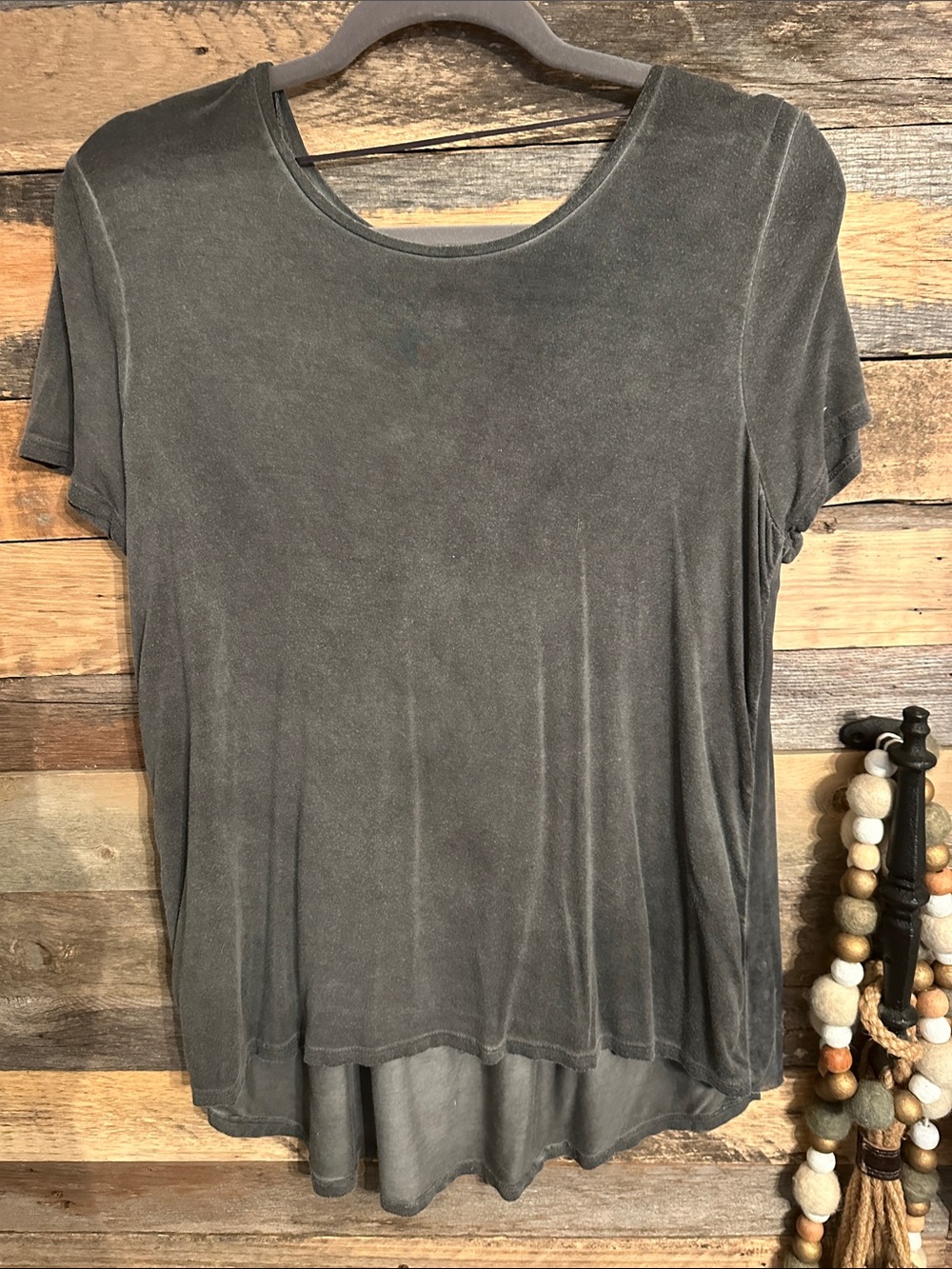 Free people ? Not sure but it screams the brand no tag .. very soft vintage